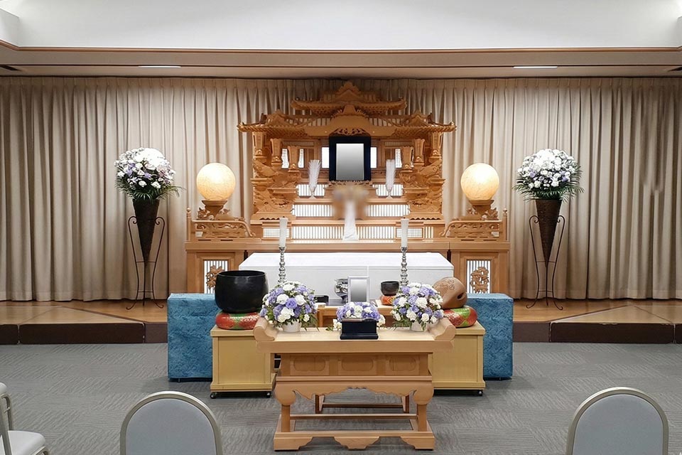 南多摩斎場の葬儀式場