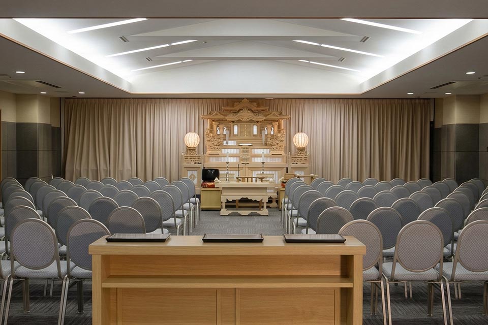 南多摩斎場の葬儀式場