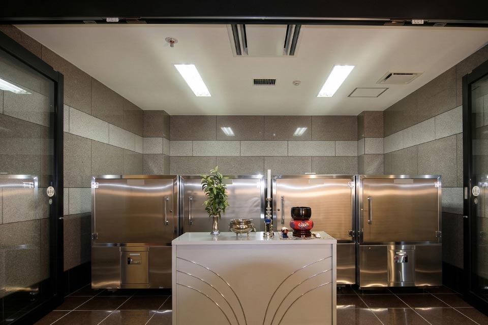 南多摩斎場の霊安室