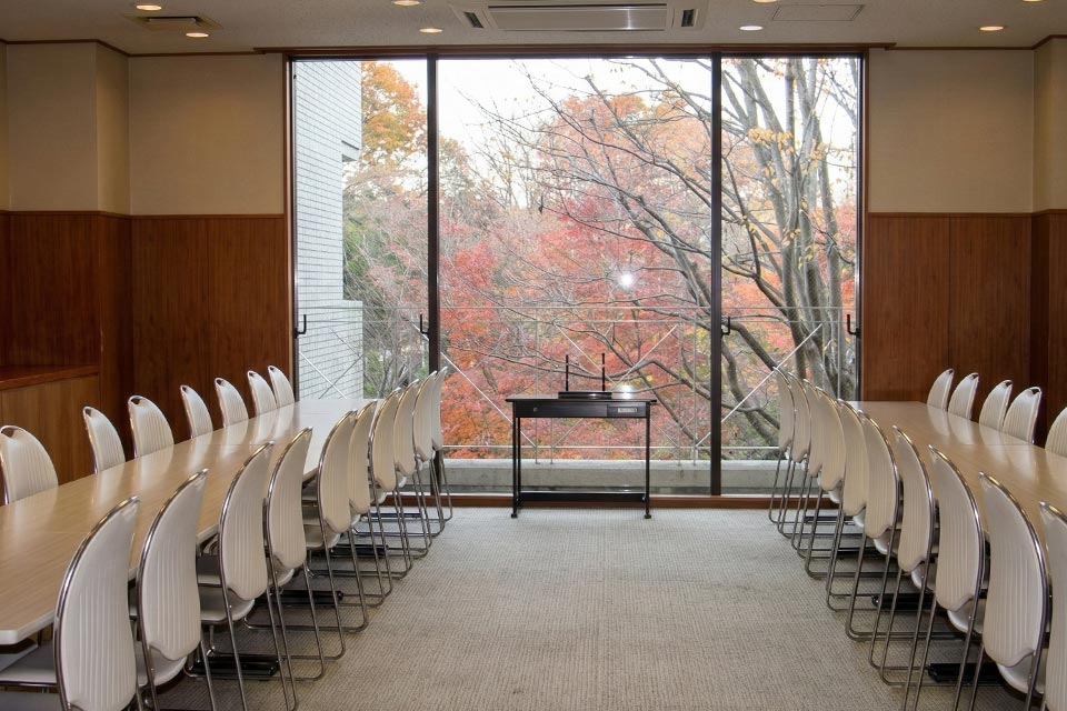 南多摩斎場の待合室